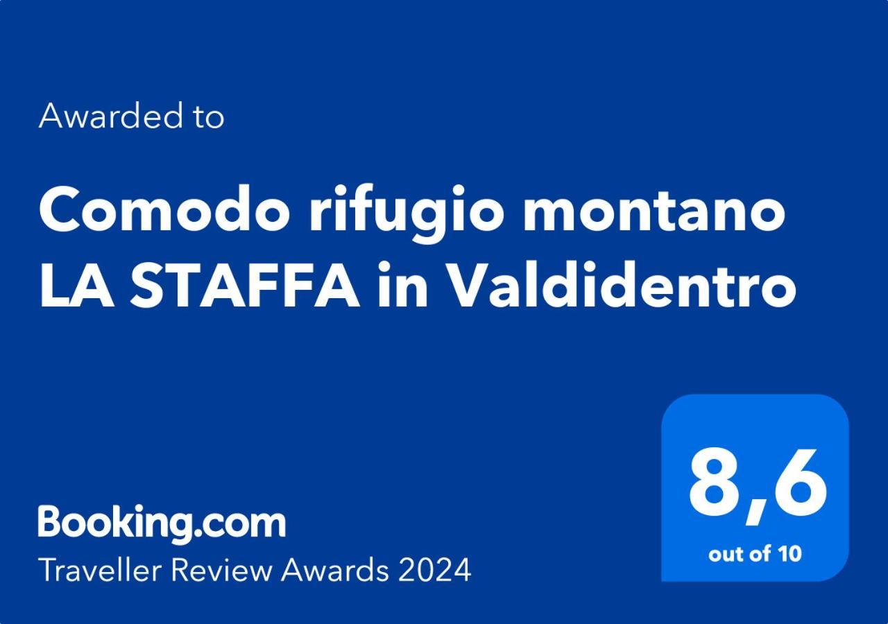 Comodo Rifugio Montano La Staffa In Valdidentro Apartamento Premadio Exterior foto